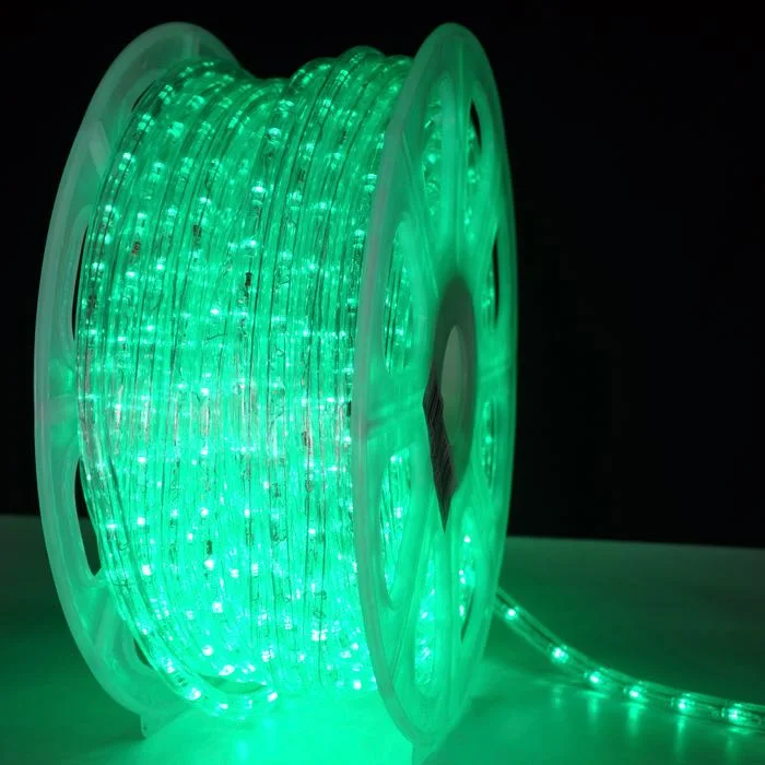 1/2" Green LED Rope Lights