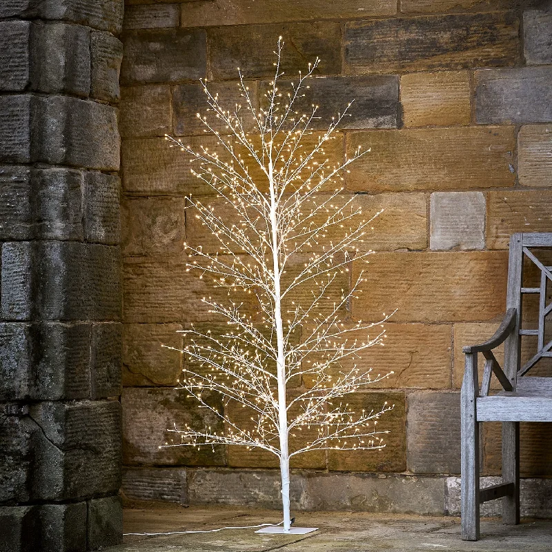 1.5m Winter White LED Tree