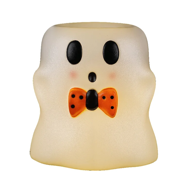 18 in. Ghost Lit Blow Mold Candy Bowl