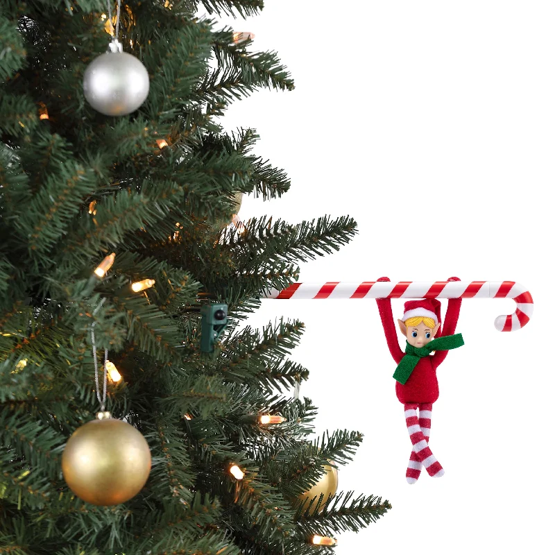 Animated Candy Cane Elf Acrobat