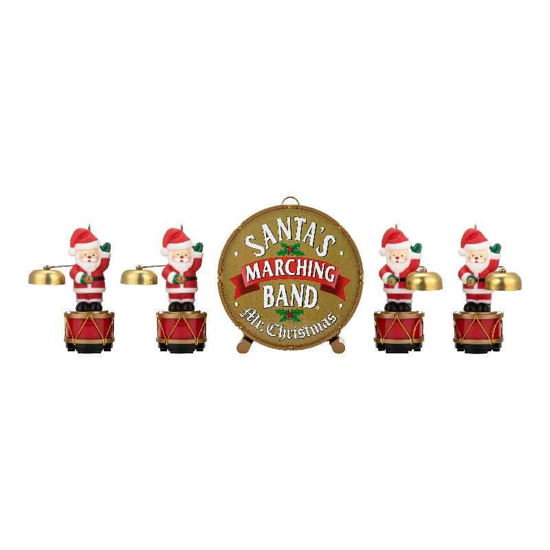 Animated Santa's Marching Band