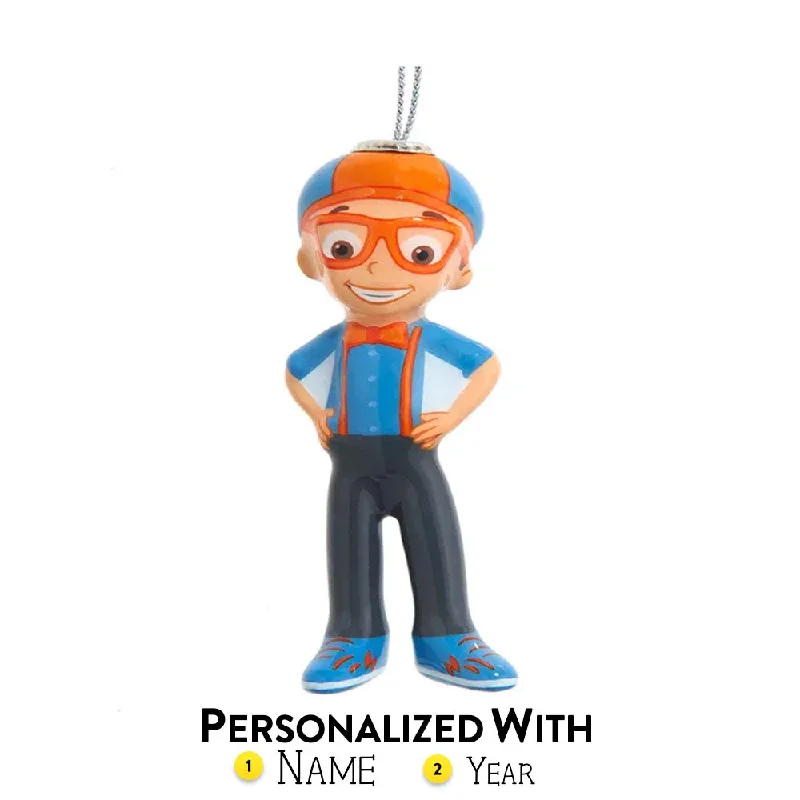 Personalized Blippi™ Decoupage Ornament