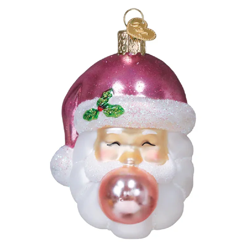 Bubblegum Papa Noel Ornament - Old World Christmas