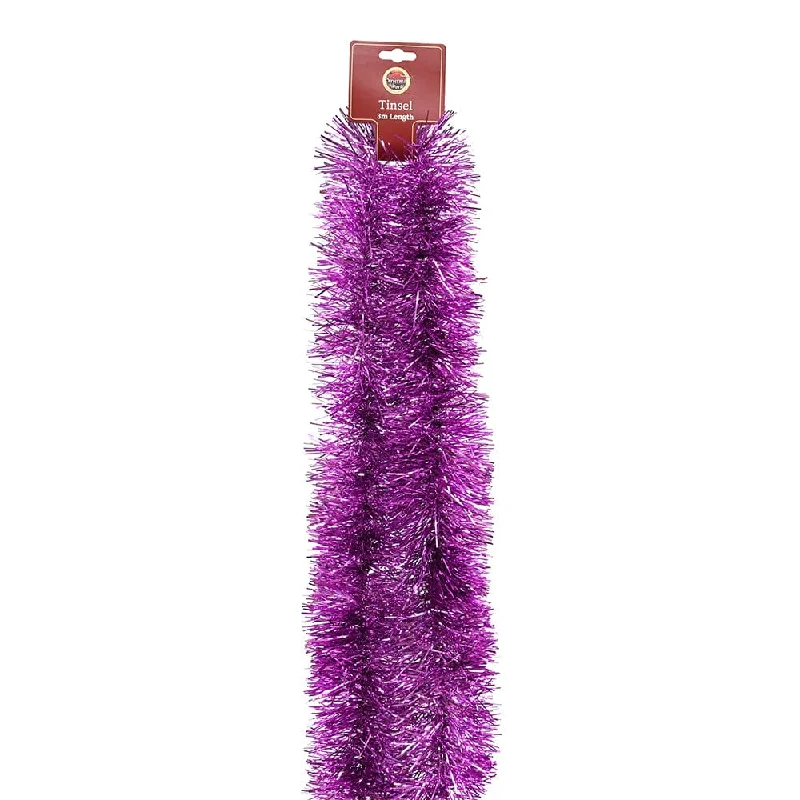 Fine Cut Fuchsia Tinsel (3m)