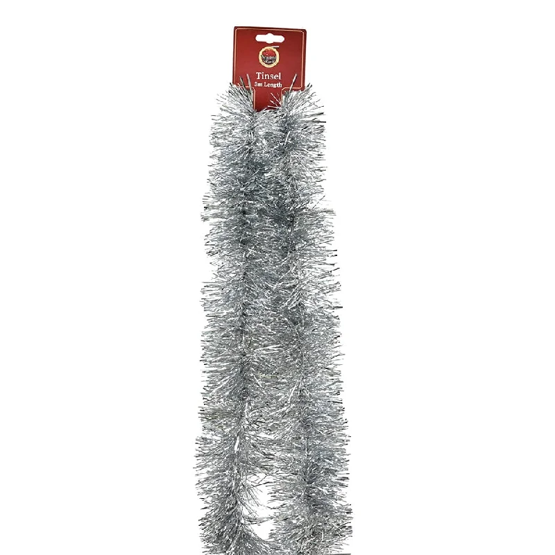 Fine Cut Silver Tinsel (3m)