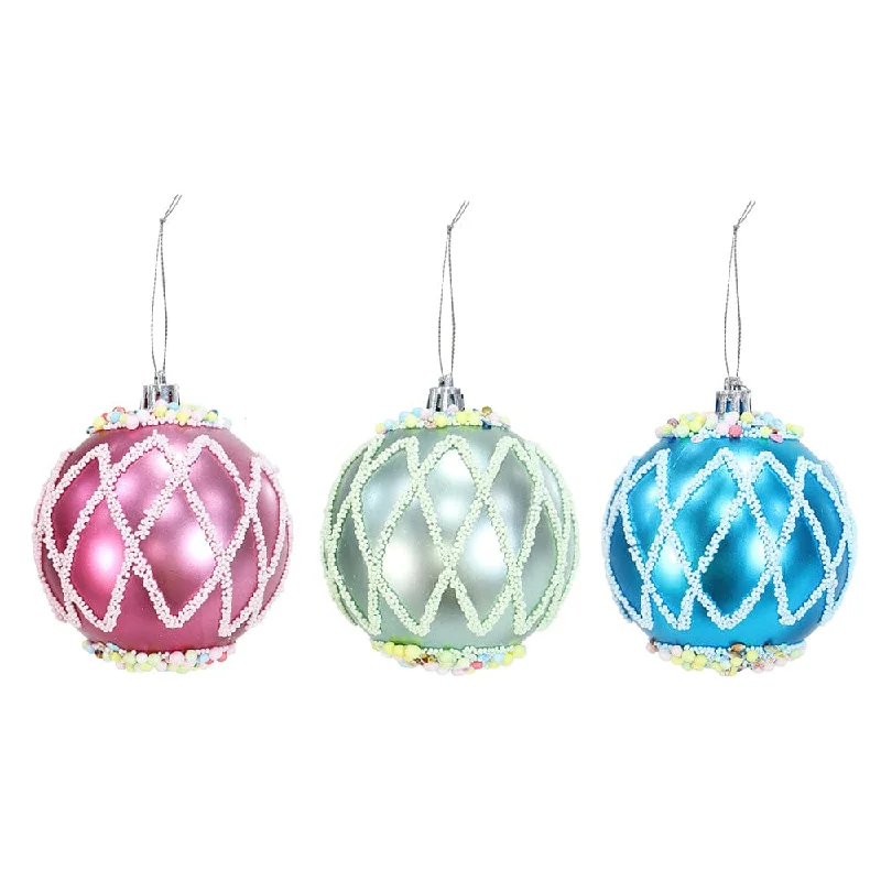 Glossy Candy Bauble Asst