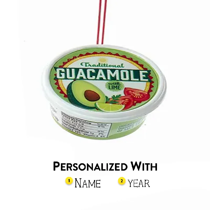 Personalized Guacamole Ornament