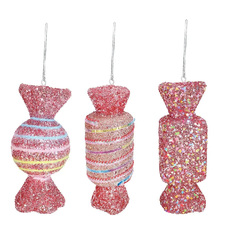 Hanging Pink Sprinkles Candy Asst