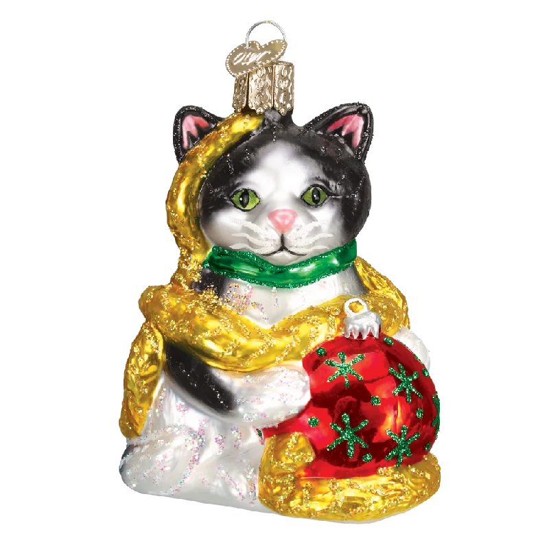 Holiday Kitten Ornament