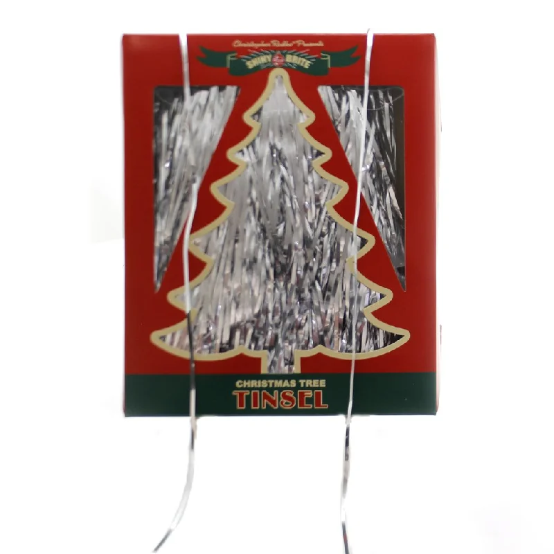 Holiday Splendor 18" 1000c Silver Tinsel Icicles, 4027590 Shinny Brites