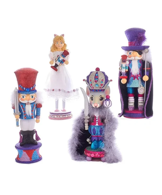 Hollywood Nutcrackers™ The Nutcracker Suite Assortment, 4 Assorted, HA0334, Hollywood, Kurt Adler