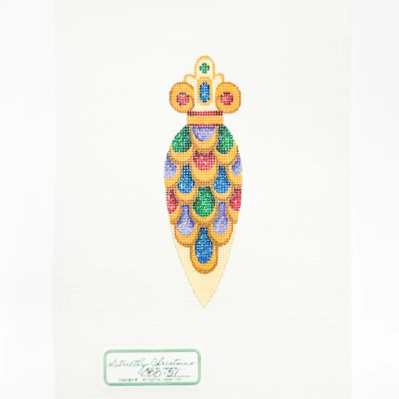 Jeweled Drop Ornament