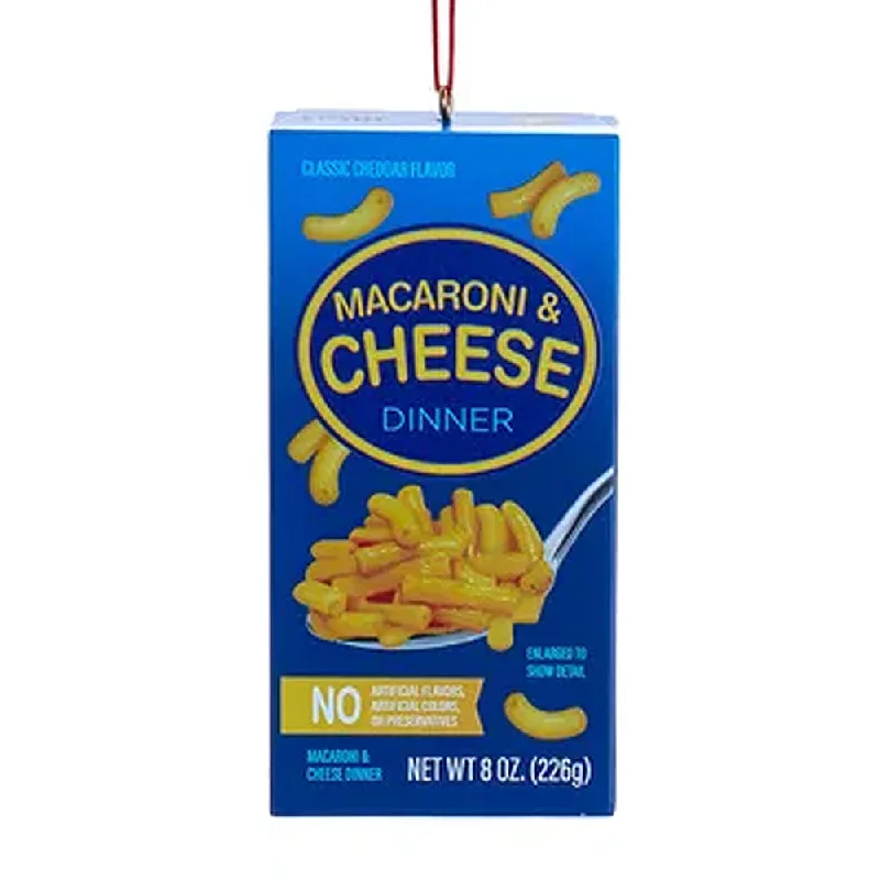 Mac & Cheese Box Ornament