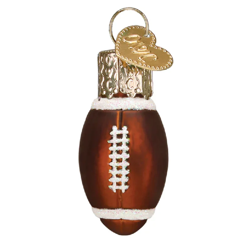 Mini Football Ornament - Old World Christmas