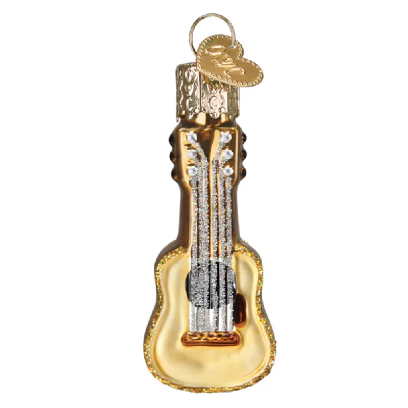 Mini Guitar Ornament - Old World Christmas