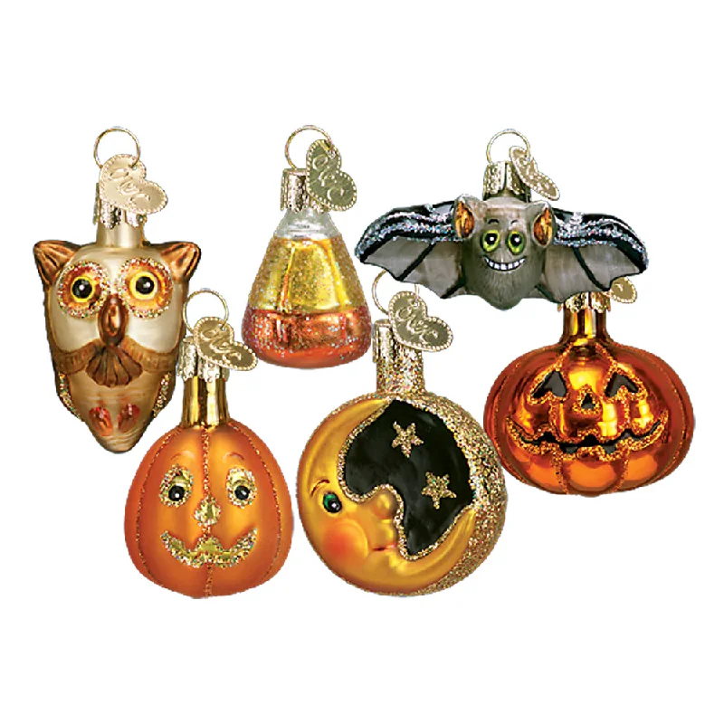 Mini Halloween Ornament Set - Old World Christmas