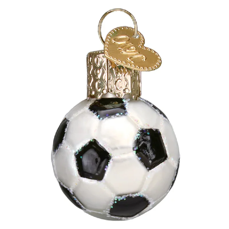 Mini Soccer Ball Ornament - Old World Christmas