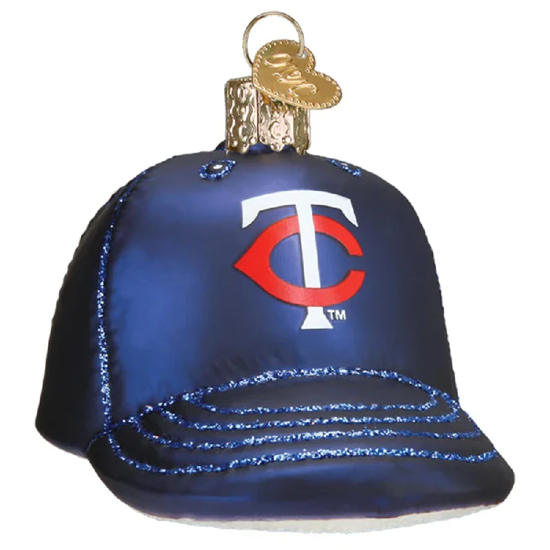 Minnesota Twins Baseball Cap Ornament - Old World Christmas