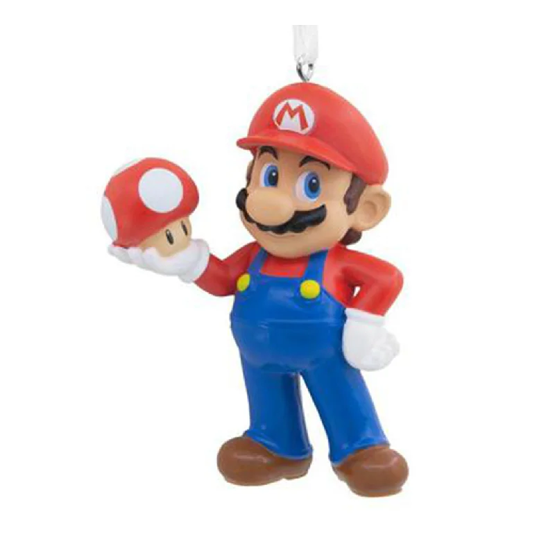 Nintendo Super Mario with Mushroom Ornament