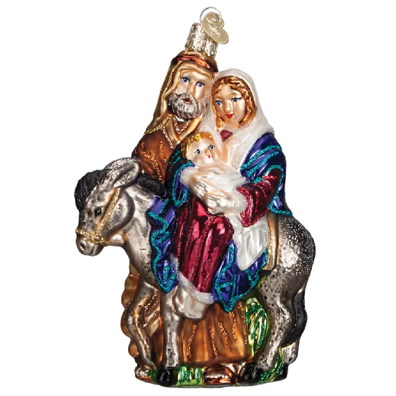 Old World Christmas Flight To Egypt Ornament