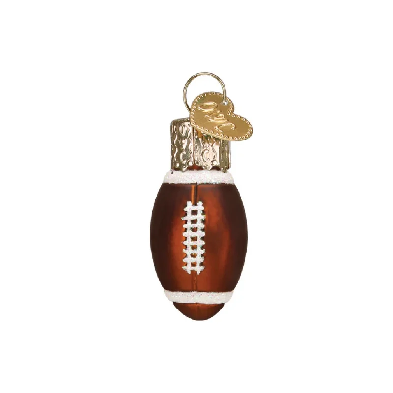 Old World Christmas Mini Football Ornament