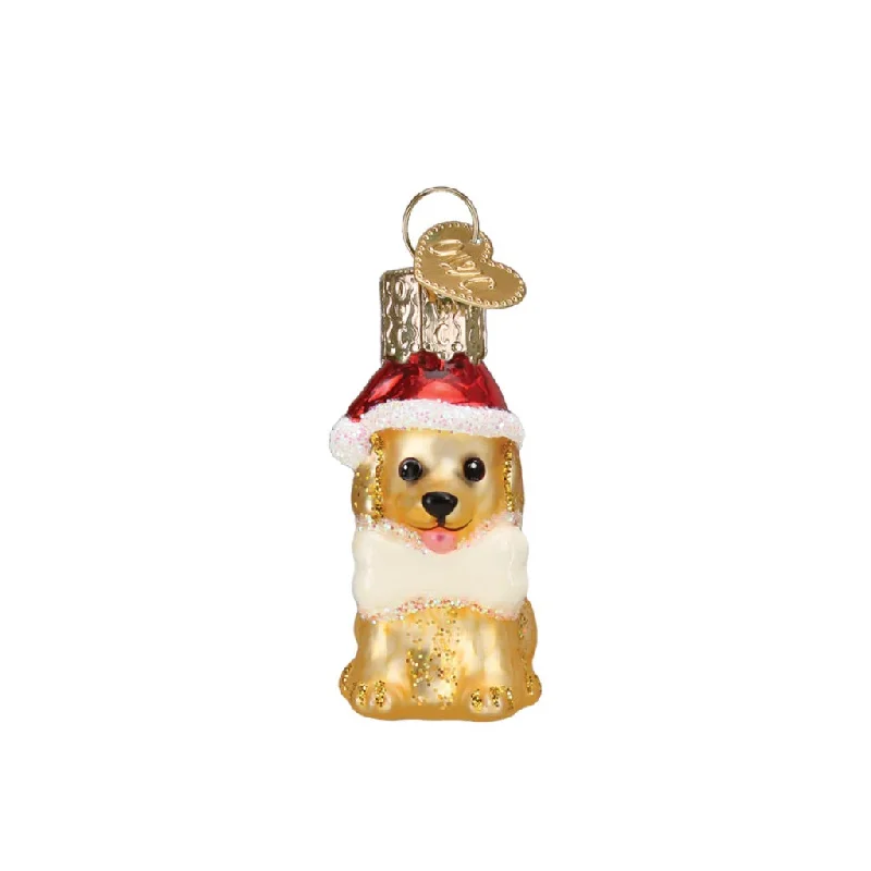 Old World Christmas Mini Jolly Pup Ornament