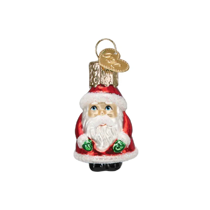 Old World Christmas Mini Santa Ornament