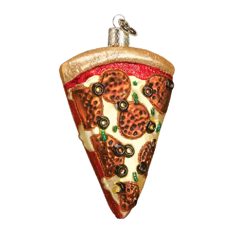 Old World Christmas Pizza Slice Ornament