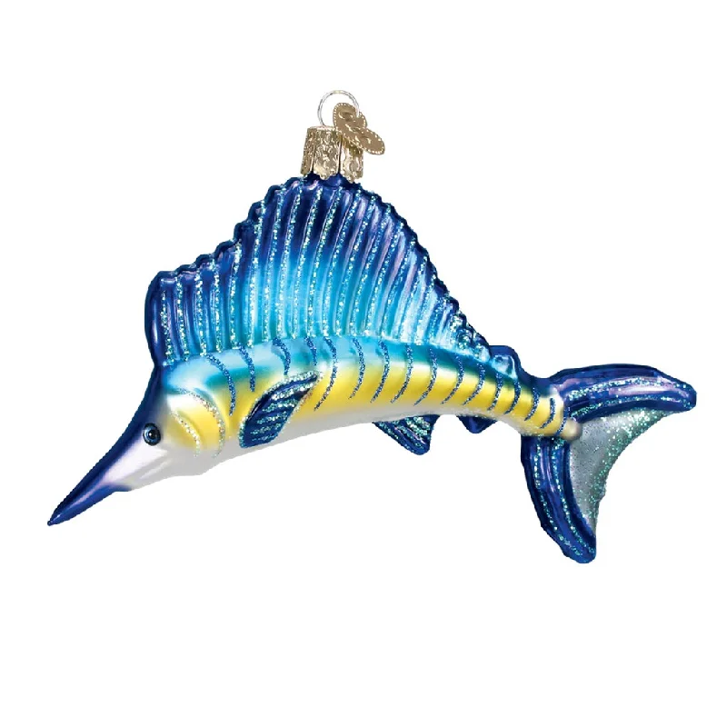 Old World Christmas Sailfish Ornament