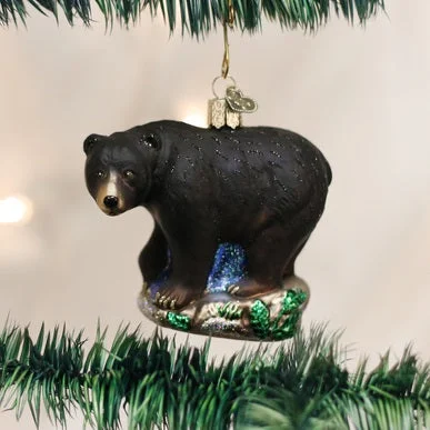 OWC Black Bear Ornament, 12207