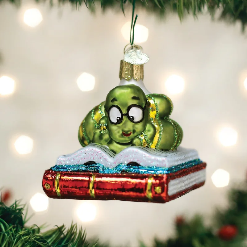 OWC Bookworm Ornament, 12514