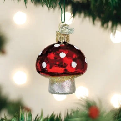 OWC Lucky Mushroom Ornament, 28118