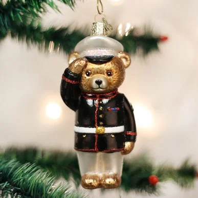 OWC Marine Bear Ornament, 12403