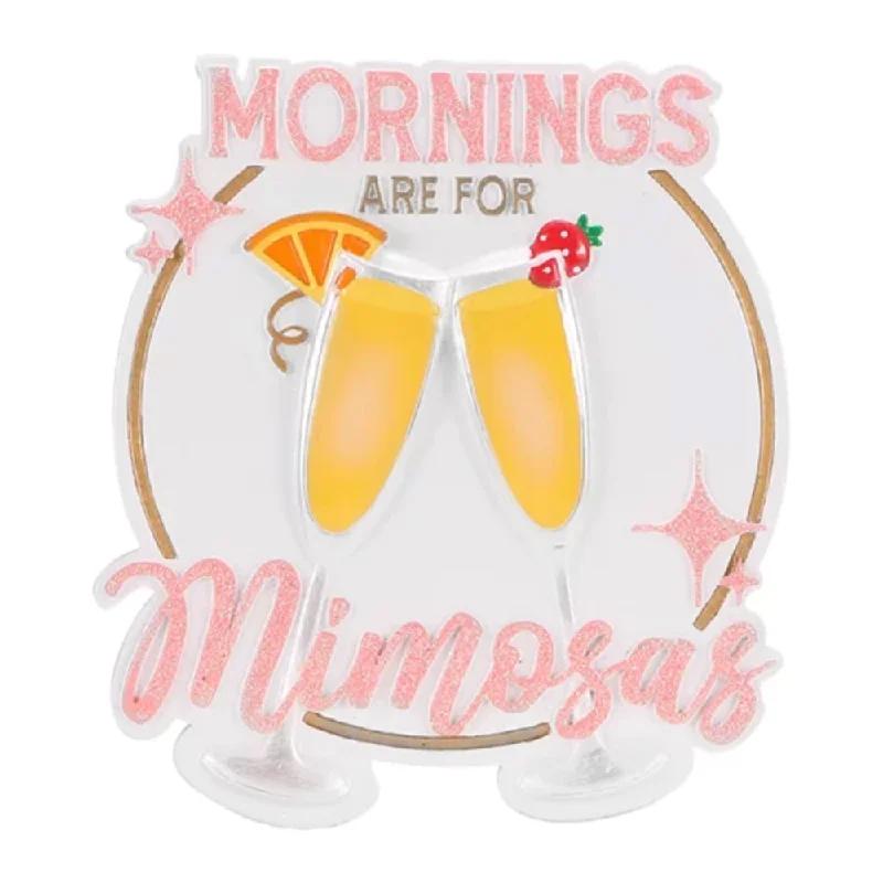 Personalized Mornings Are For Mimosas! Ornament