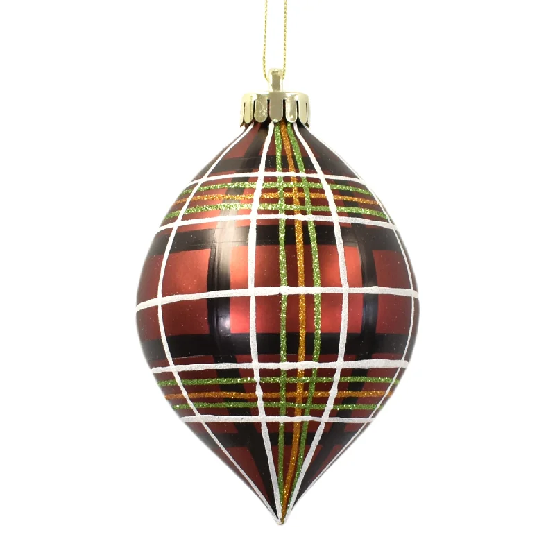 Polo Plaid Finial 6" | XJC22