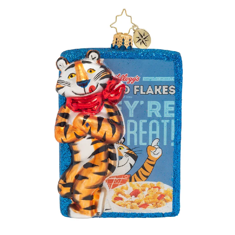 Radko Frosted Flakes, They're GRRRREAT!, 1019630, Christopher Radko