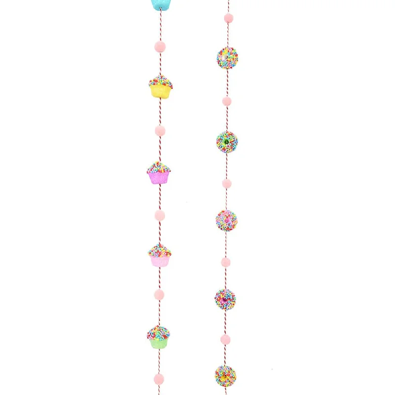 Rainbow Sweets Garland Asst (2m)