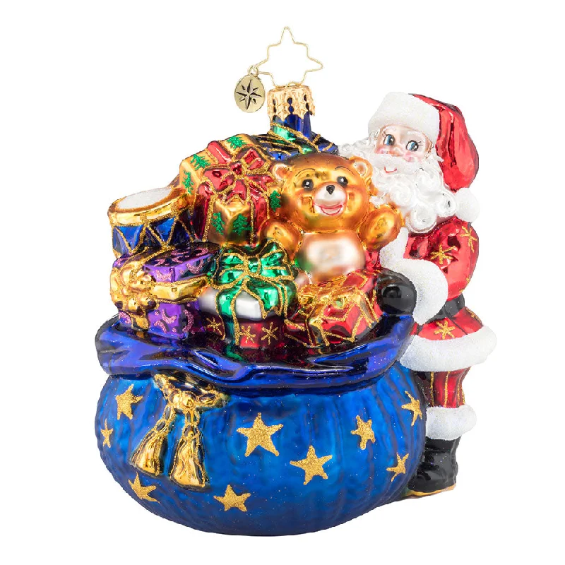 Radko, Santa's Surprise Ornament, 1019636