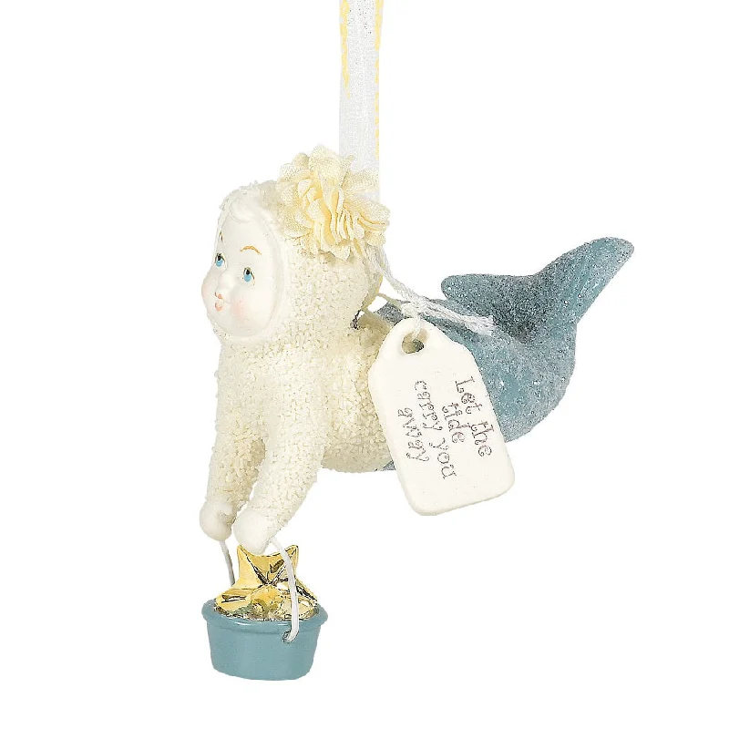 SB, Let The Tide Carry Ornament, 6005769, Snowbaby