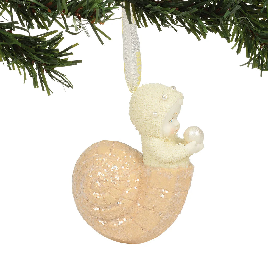 SB, Seashell Ornament, 6003535, Snowbabies