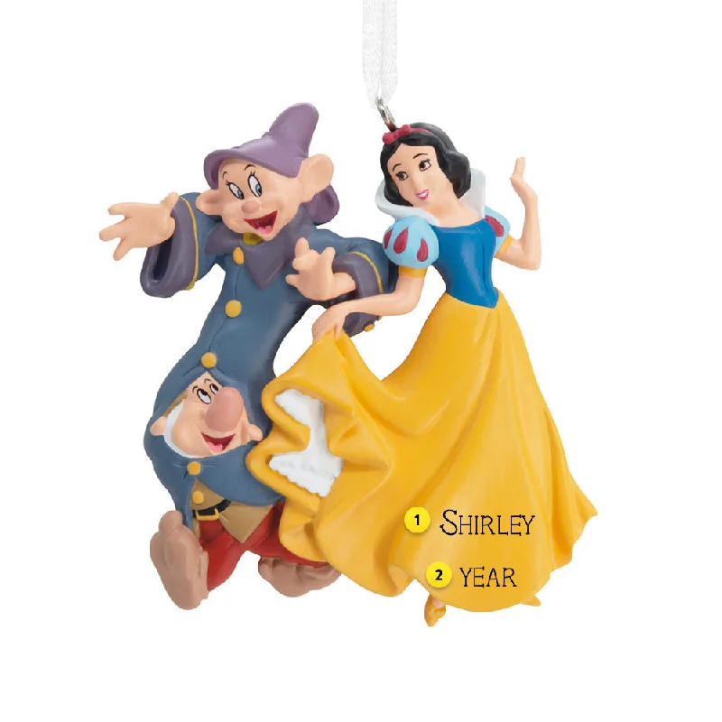 Personalized Snow White Ornament