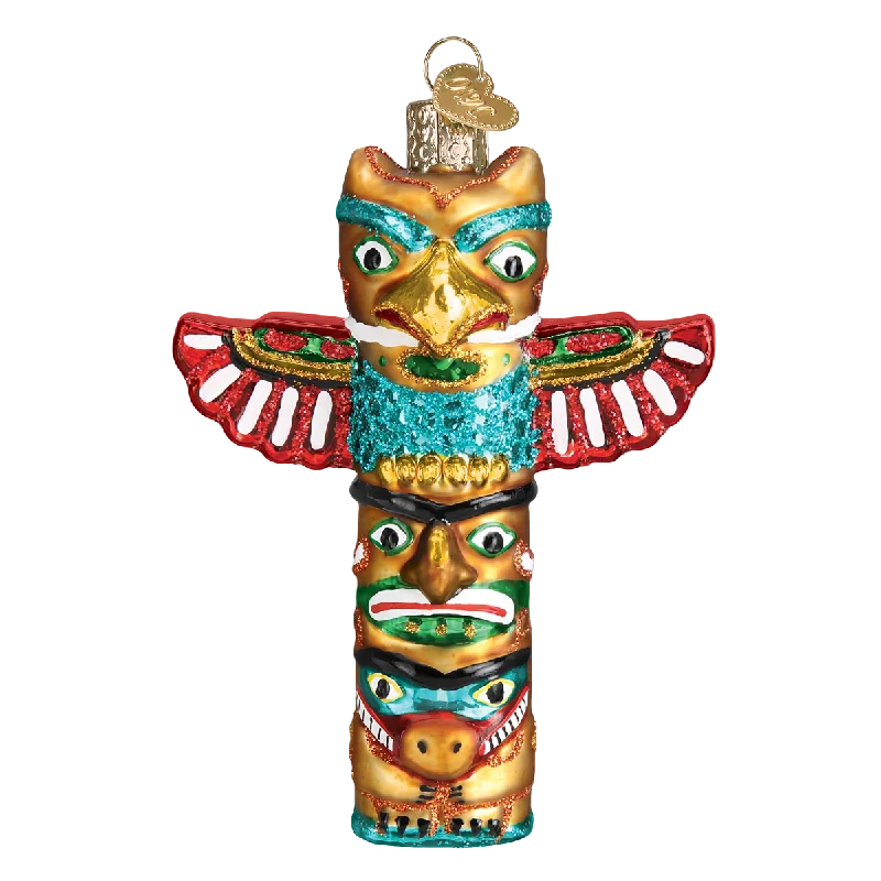 Totem Pole Ornament - Old World Christmas