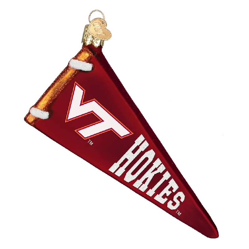 Virginia Tech Pennant Ornament