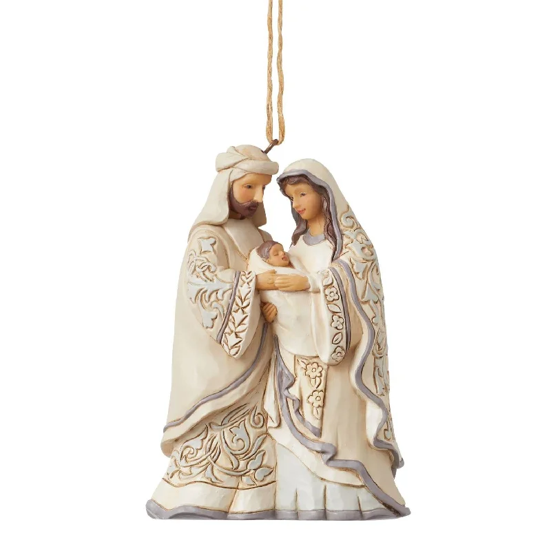 Woodland Holy Family Ornament - Jim Shore