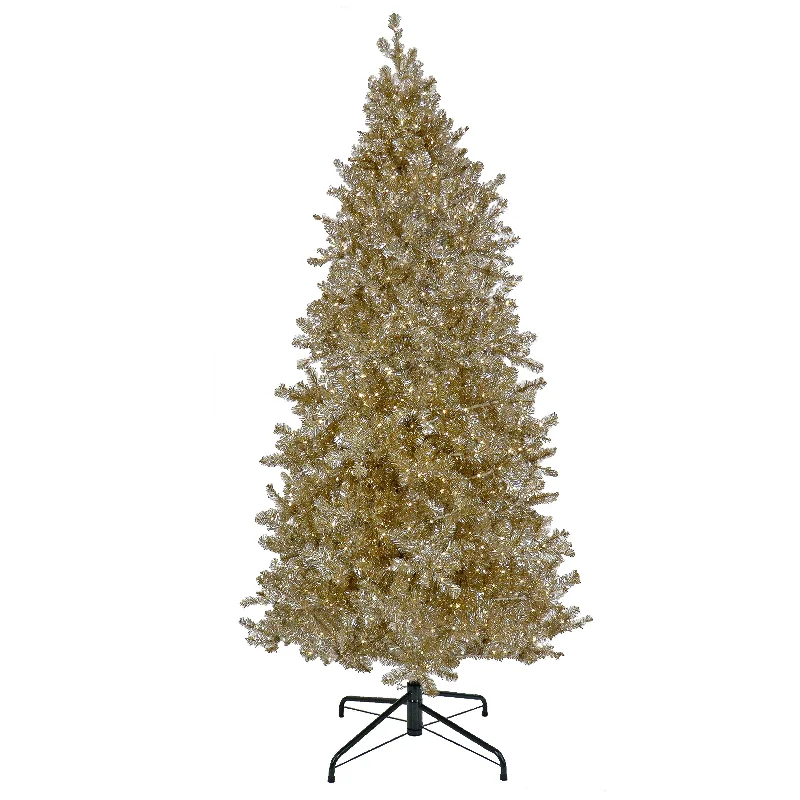 10 ft.Pre-Lit Christmas Platinum Tree