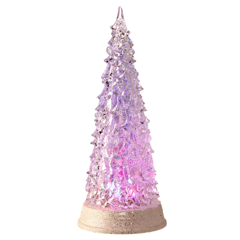 LED Tree Water Globe, 16"