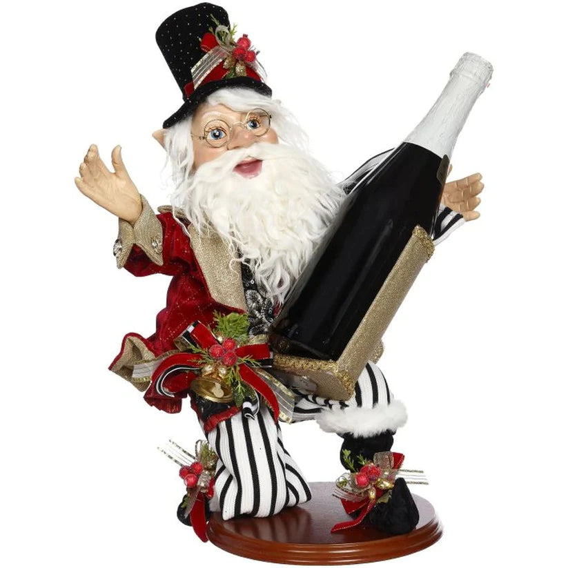 Elf w/ Wine Holder, 17"