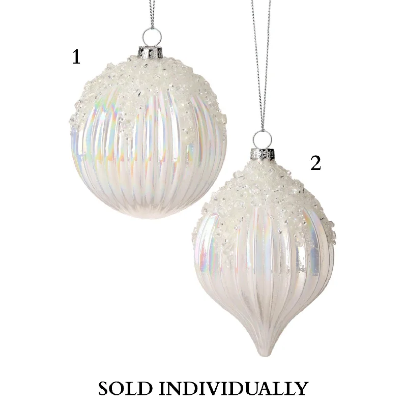 4-4.5" Ice Groove Ornament (2 Styles - Sold Individually)