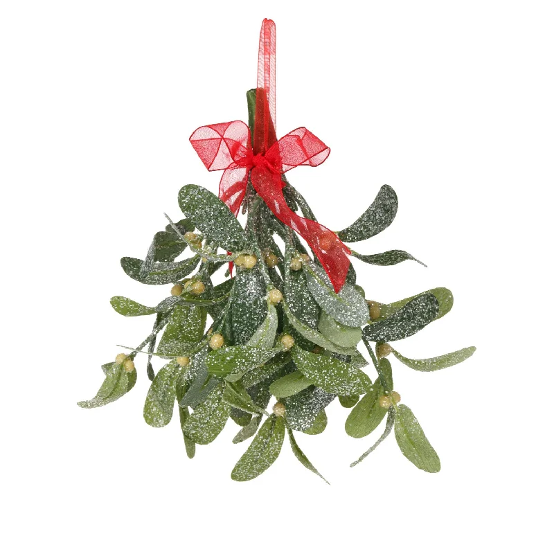 8" Frosted Mistletoe Bundle