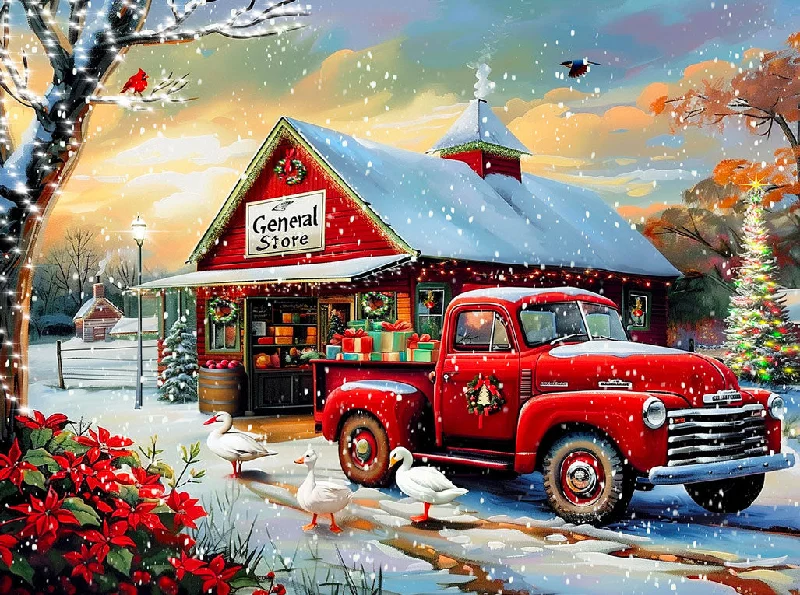 A Christmas Delivery Jigsaw Puzzle